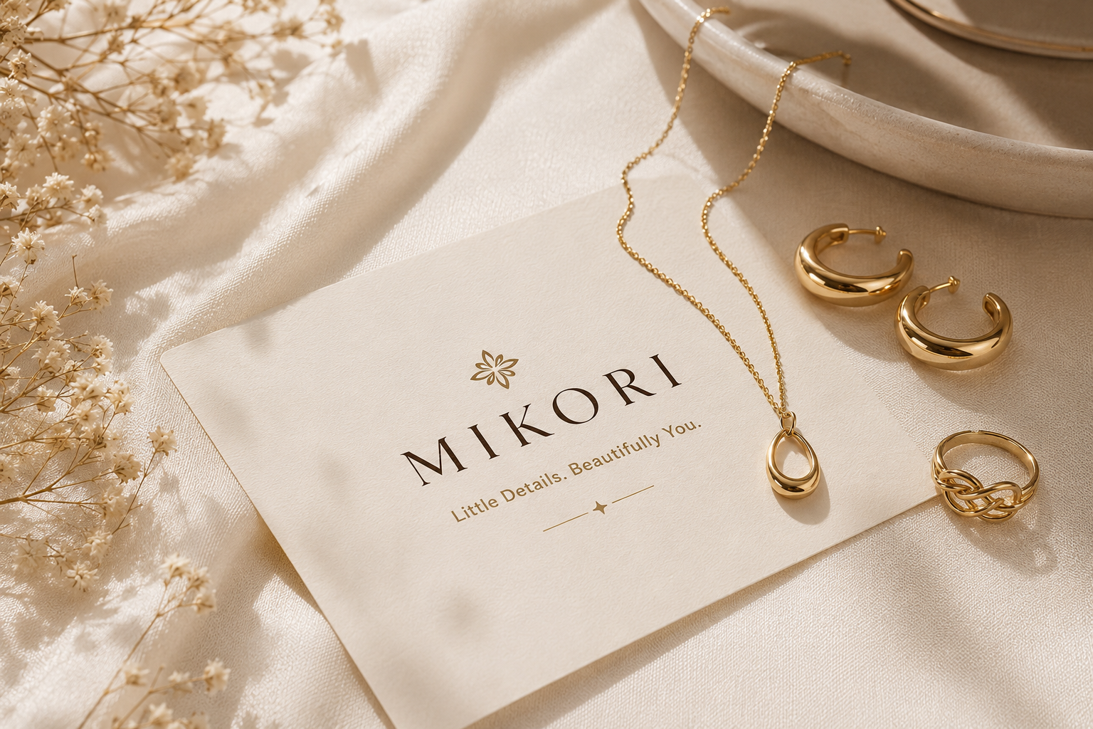 minimal jewellery