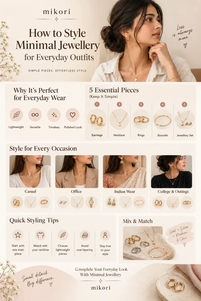 minimal jewellery