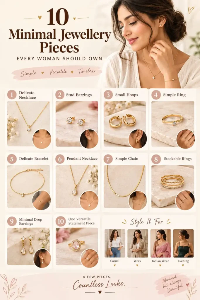 minimal jewellery